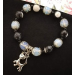 Набор для создания черно-белого браслета
